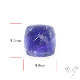 Faceted Tanzanite Sugarloaf Gemmy