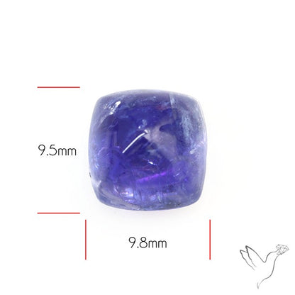 Faceted Tanzanite Sugarloaf Gemmy