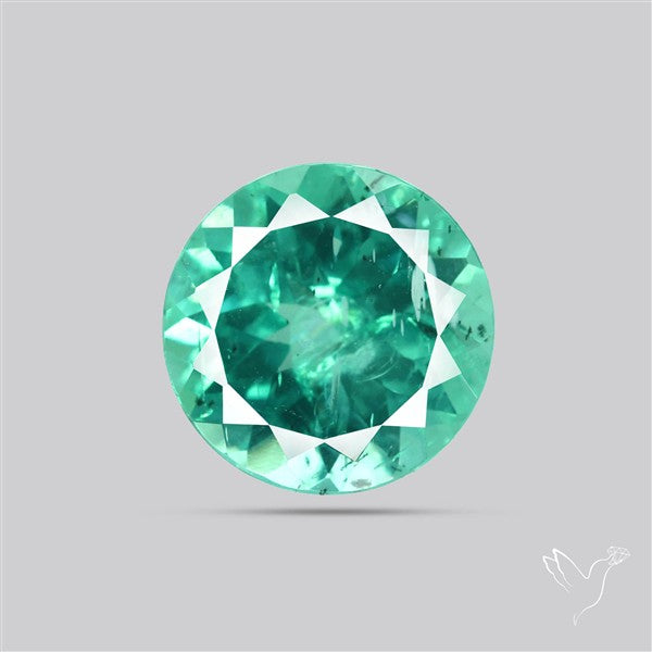 Paraiba Blue-Green Apatite Faceted Fine Gemstone