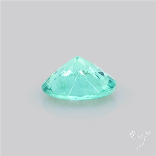 Paraiba Blue-Green Apatite Faceted Fine Gemstone