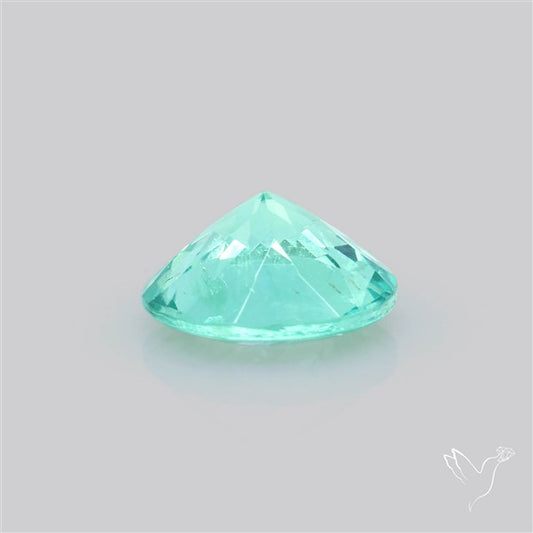Paraiba Blue-Green Apatite Faceted Fine Gemstone