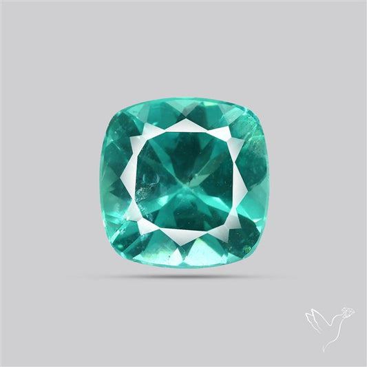 Paraiba Blue-Green Apatite Faceted Fine Gemstone
