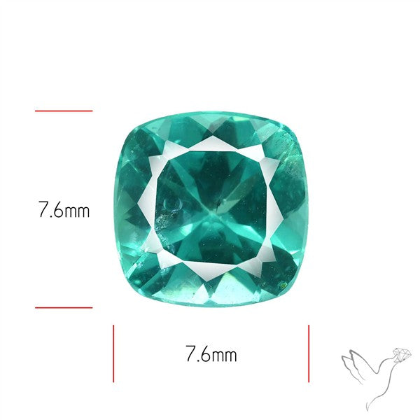 Paraiba Blue-Green Apatite Faceted Fine Gemstone