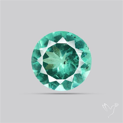 Paraiba Blue-Green Apatite Faceted Fine Gemstone