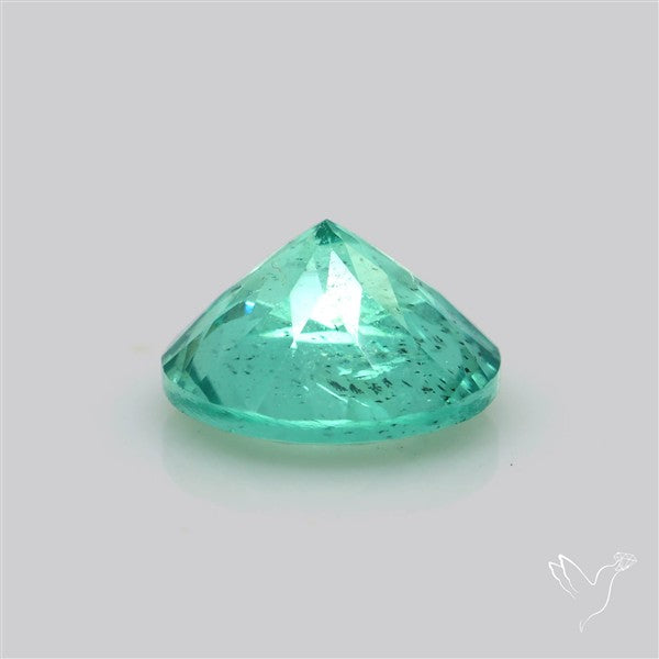 Paraiba Blue-Green Apatite Faceted Fine Gemstone