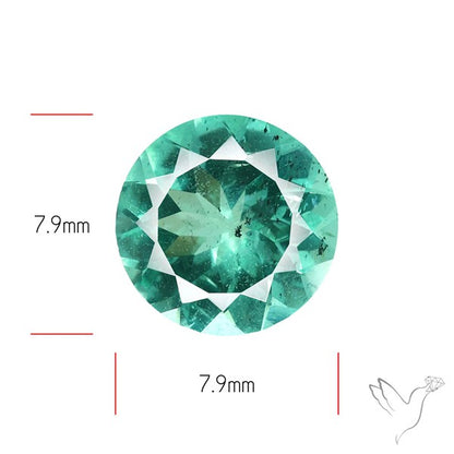 Paraiba Blue-Green Apatite Faceted Fine Gemstone