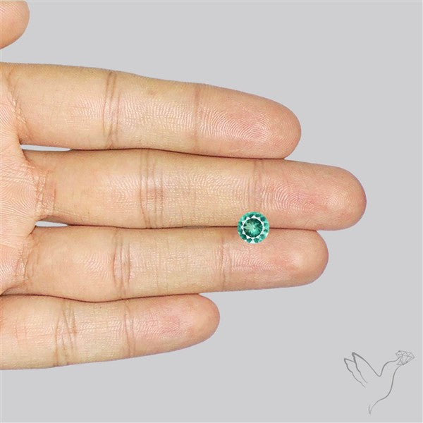 Paraiba Blue-Green Apatite Faceted Fine Gemstone