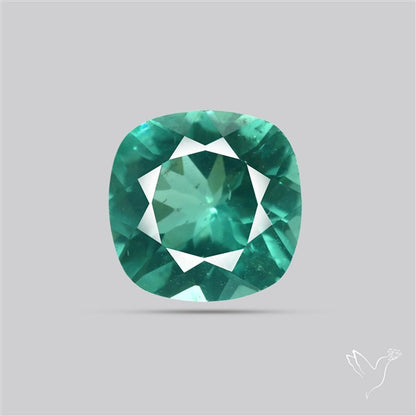 Paraiba Blue-Green Apatite Faceted Fine Gemstone