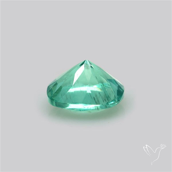 Paraiba Blue-Green Apatite Faceted Fine Gemstone