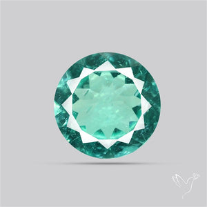 Paraiba Blue-Green Apatite Faceted Fine Gemstone