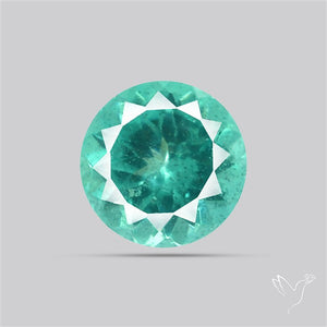 Paraiba Blue-Green Apatite Faceted Fine Gemstone