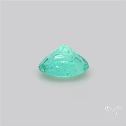Paraiba Blue-Green Apatite Faceted Fine Gemstone