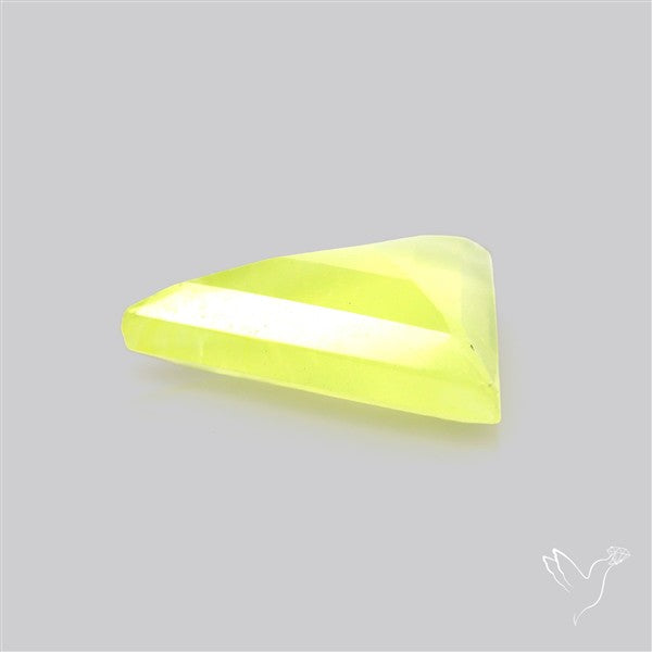 Faceted Gem Australian Prehnite