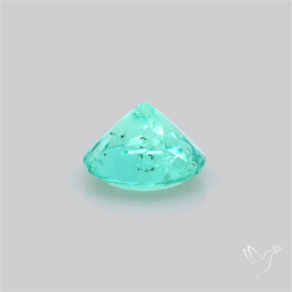Paraiba Blue-Green Apatite Faceted Fine Gemstone