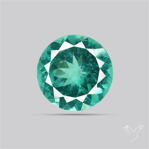 Paraiba Blue-Green Apatite Faceted Fine Gemstone