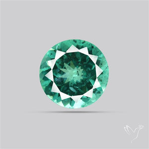 Paraiba Blue-Green Apatite Faceted Fine Gemstone