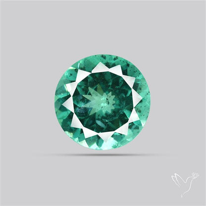 Paraiba Blue-Green Apatite Faceted Fine Gemstone