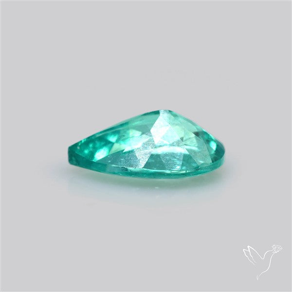 Paraiba Blue-Green Apatite Faceted Fine Gemstone