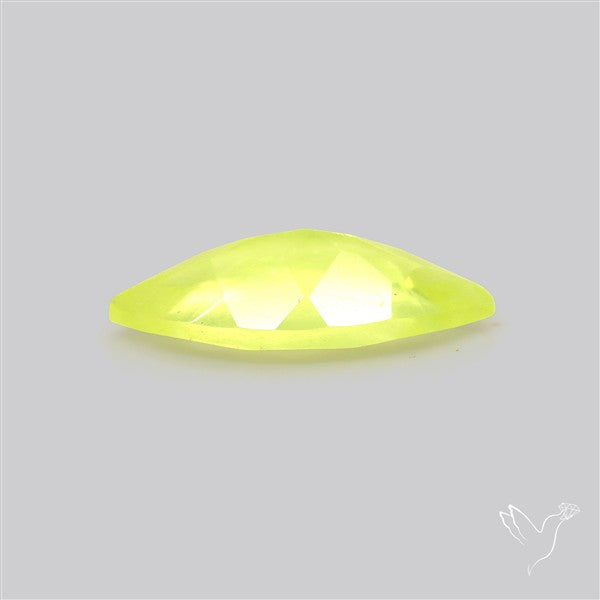 Faceted Gem Australian Prehnite