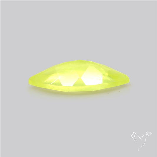 Faceted Gem Australian Prehnite