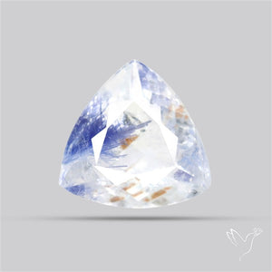 Rare Dumortierite Quartz Faceted Fine Gemstone