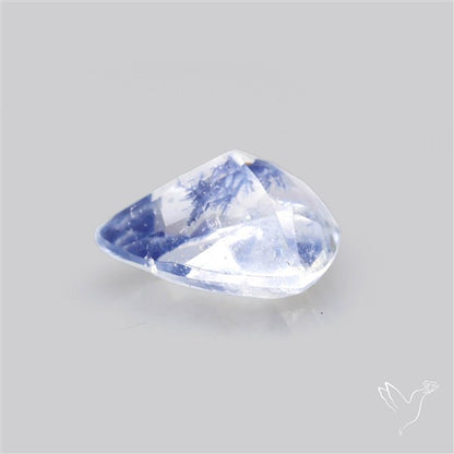 Rare Dumortierite Quartz Faceted Fine Gemstone