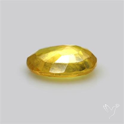 Faceted Yellow Sapphire