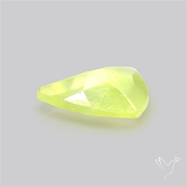 Faceted Gem Australian Prehnite