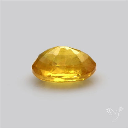 Faceted Yellow Sapphire