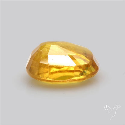 Faceted Yellow Sapphire