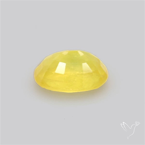 Faceted Yellow Sapphire