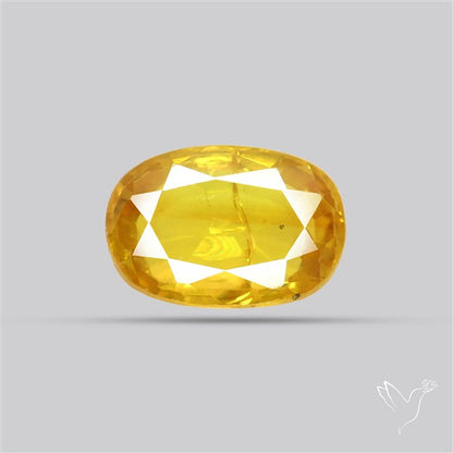 Faceted Yellow Sapphire
