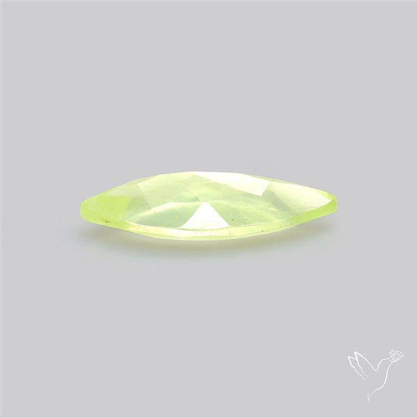 Faceted Gem Australian Prehnite