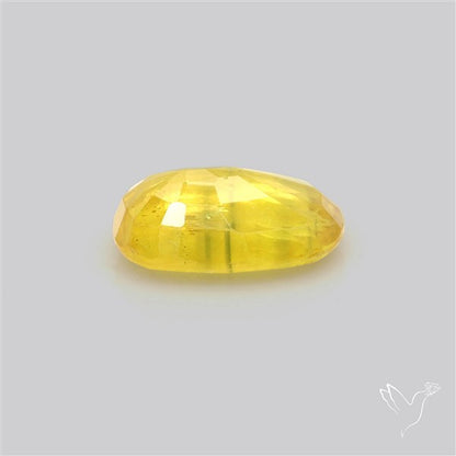 Faceted Yellow Sapphire