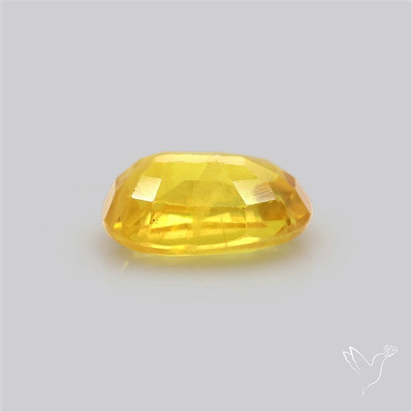 Faceted Yellow Sapphire