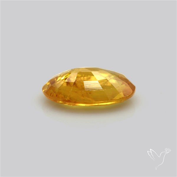 Faceted Yellow Sapphire