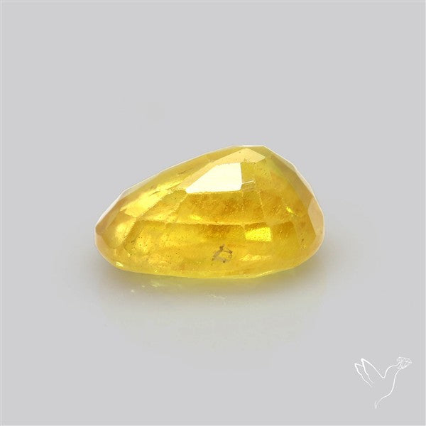 Faceted Yellow Sapphire