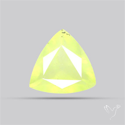 Faceted Gem Australian Prehnite