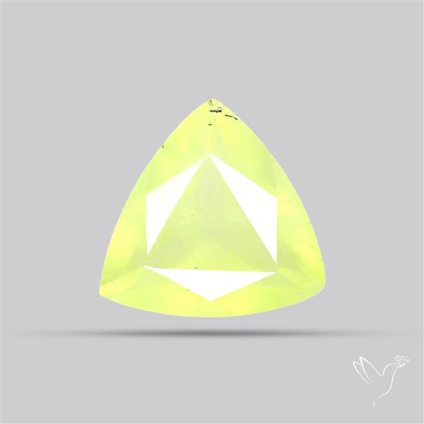 Faceted Gem Australian Prehnite