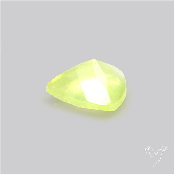Faceted Gem Australian Prehnite