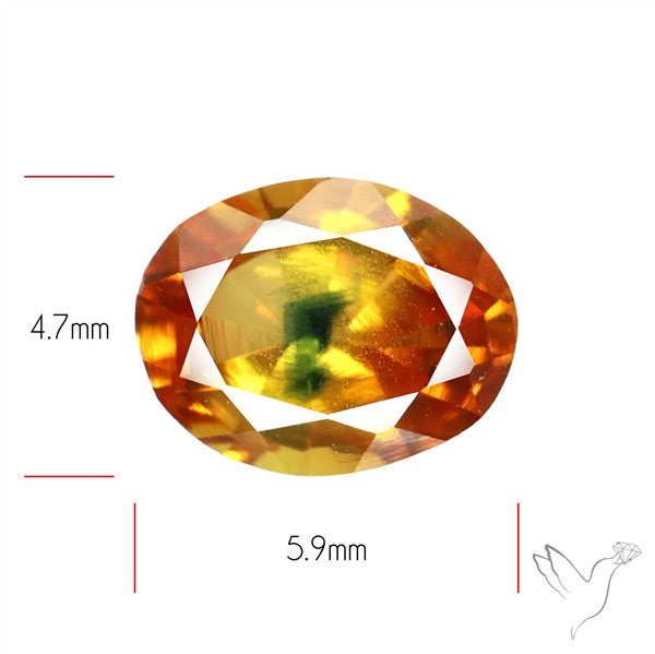 Songea Sapphire Faceted Fine Gemstone