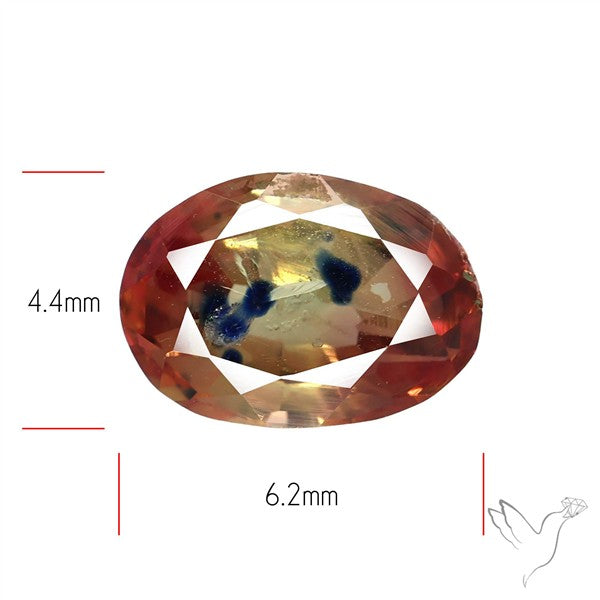 Songea Sapphire Faceted Fine Gemstone
