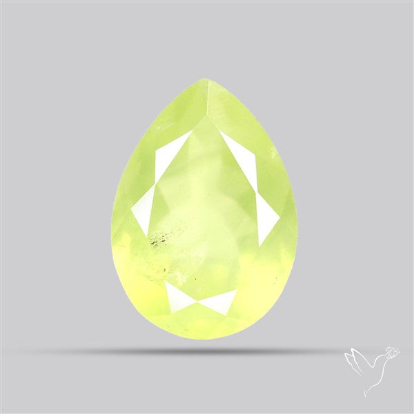 Faceted Gem Australian Prehnite