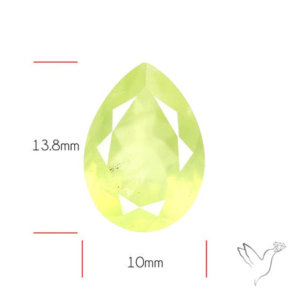 Faceted Gem Australian Prehnite