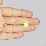 Faceted Gem Australian Prehnite