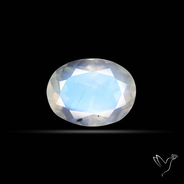 Faceted African Blue Moonstone