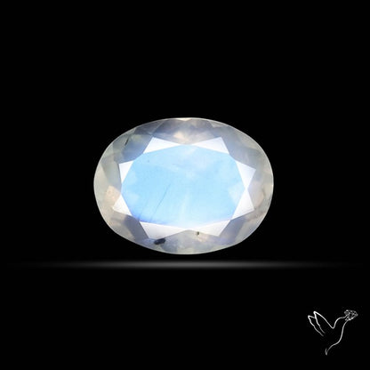Faceted African Blue Moonstone