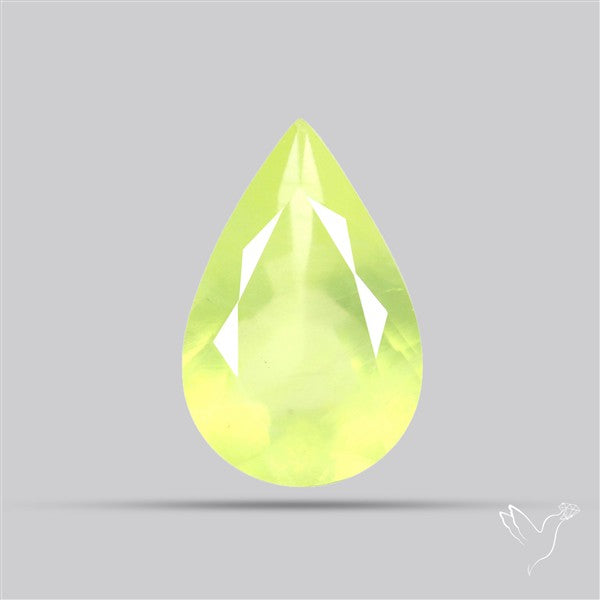 Faceted Gem Australian Prehnite