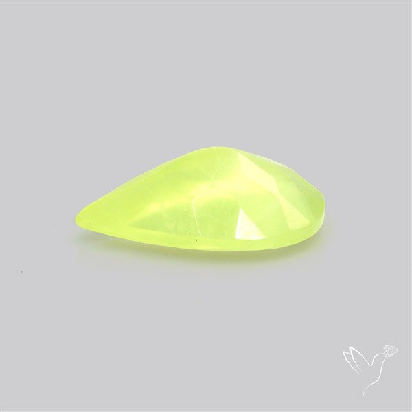 Faceted Gem Australian Prehnite
