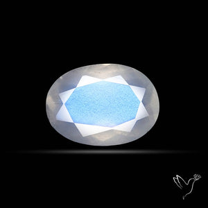 Faceted African Blue Moonstone